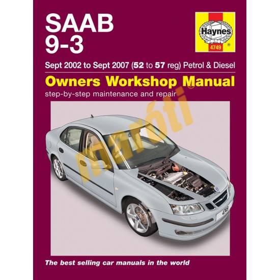 Saab 9-3 Petrol & Diesel (Sept 02 - Sept 07) 52 to 57