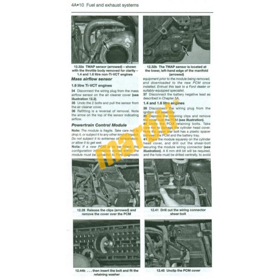 Ford Focus Petrol (05 - 11) 54 to 09
