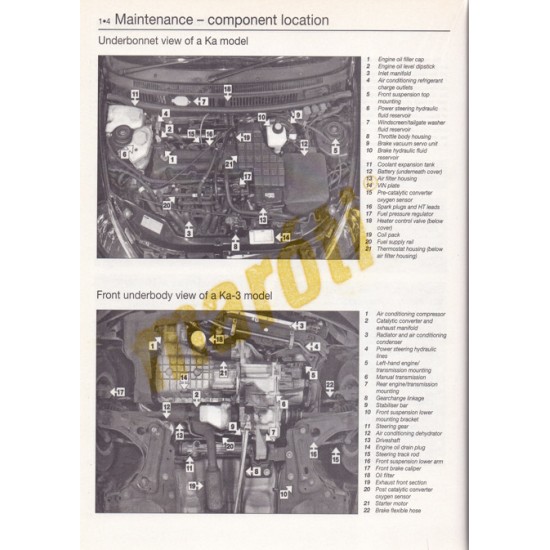 Ford Ka (03 - 08) 52 to 58