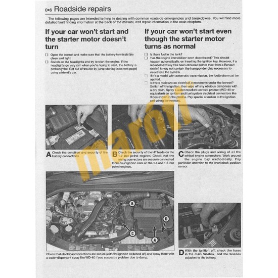 Renault Clio Petrol & Diesel (Oct 05 - May 09) 55 to 09