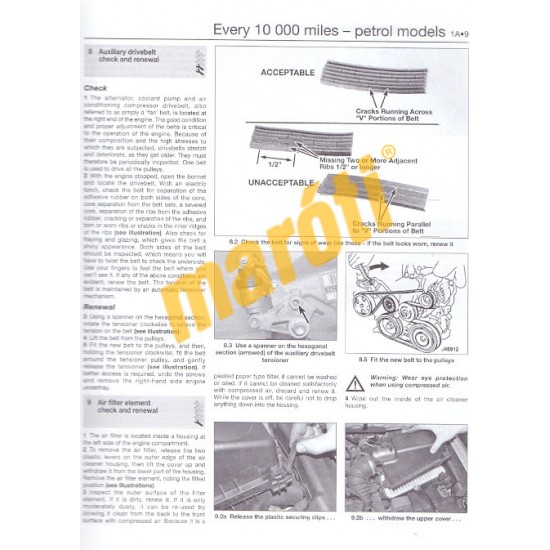 Toyota Corolla (02 - Jan 07) 51 to 56