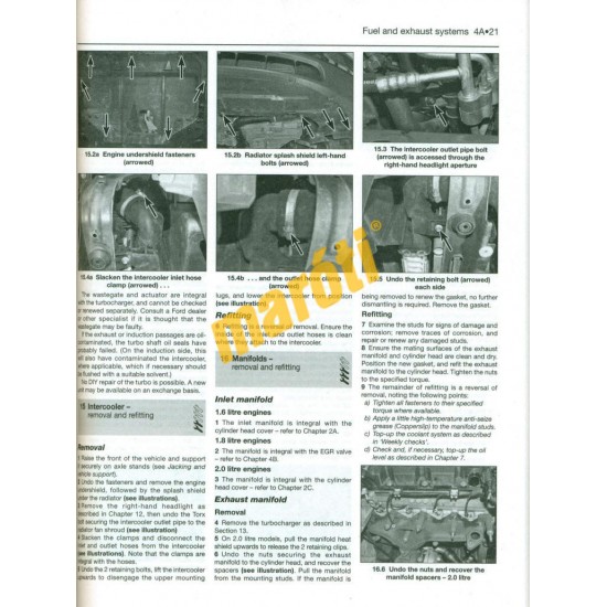 Ford Focus Diesel (05 - 11) 54 to 61