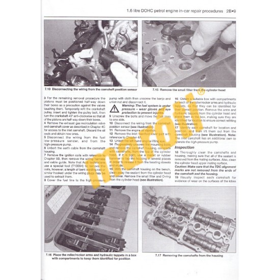 Audi A3 (Jun 03 - Mar 08) 03 to 08