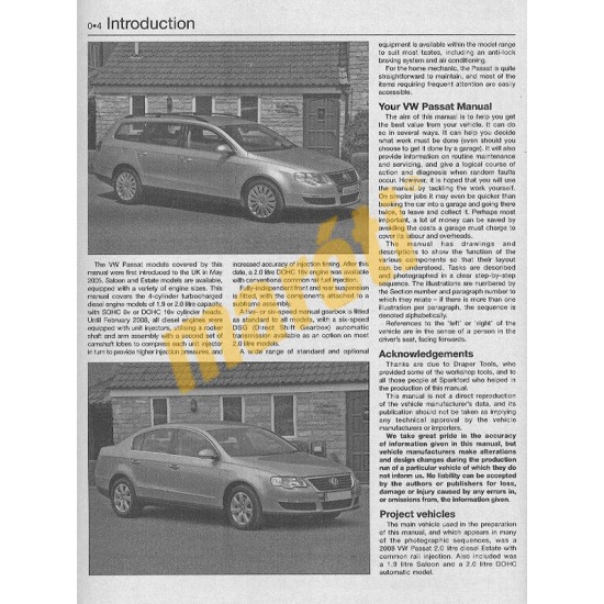 VW Passat Diesel (May 05 to 10) 05 to 60