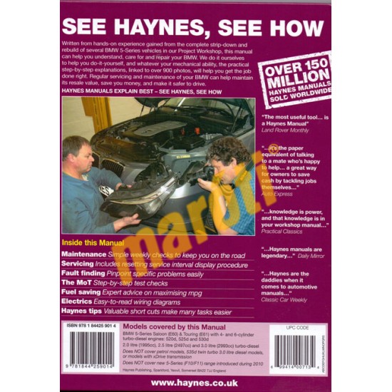 BMW 5 Series (03 - 10)