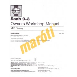 Saab 9-3 Sept 2007 to 2011 Petrol & Diesel