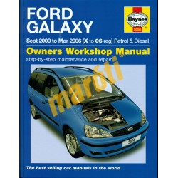 Ford Galaxy (Sept 2000 to Mar 2006 Petrol and Diesel)