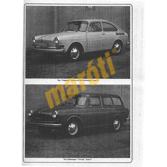 VW Type 3 1500 & 1600 (1963 - 1973)
