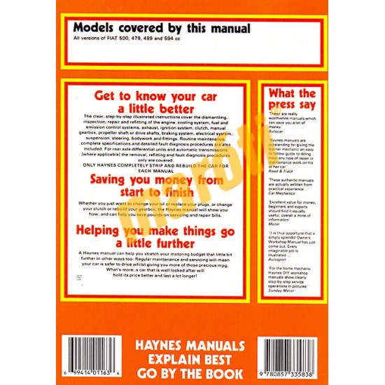 Fiat 500 (1957 - 1973) up to M