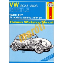 VW 1302 & 1302S (1970 - 1972) up to L