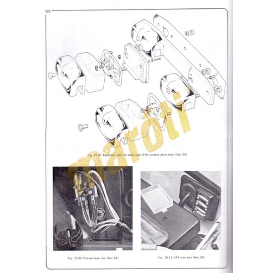 Triumph GT6 & Vitesse (1962 - 1974 ) up to N