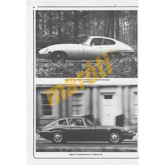 Jaguar E Type (1961 - 1972) up to L