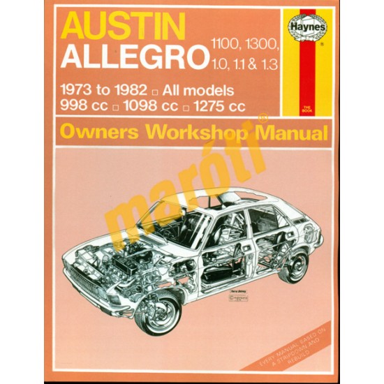 Austin 1100.1300 Allegro 1.0, 1.1 & 1.3 (1973-1982)