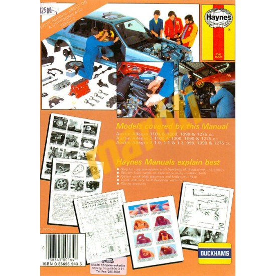 Austin 1100.1300 Allegro 1.0, 1.1 & 1.3 (1973-1982)