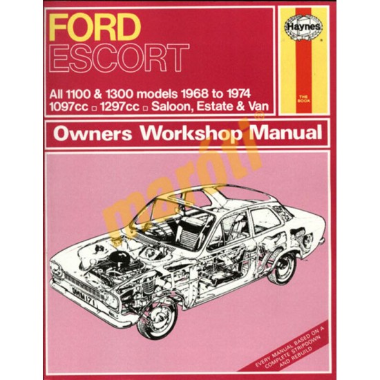 Ford Escort Mk I 1100 & 1300 (1968 - 1974) up to N
