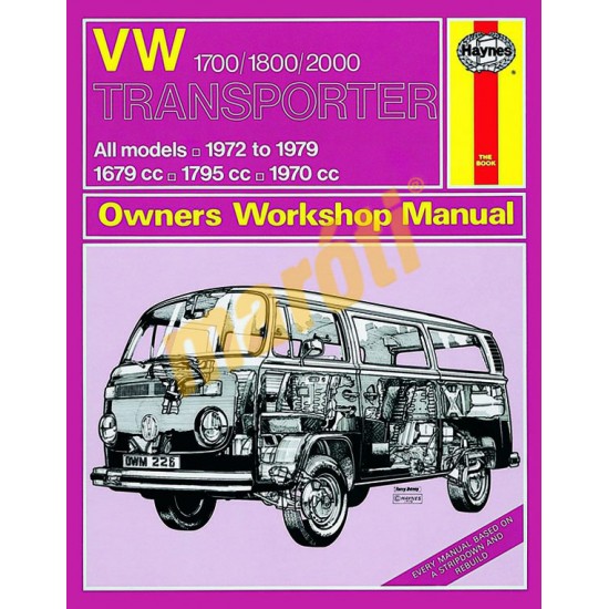 VW Transporter 1700, 1800 & 2000 (1972 - 1979)