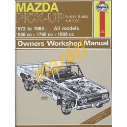 Mazda B1600, B1800 & B2000 Pick-up Petrol (1972 - 1988) up to F