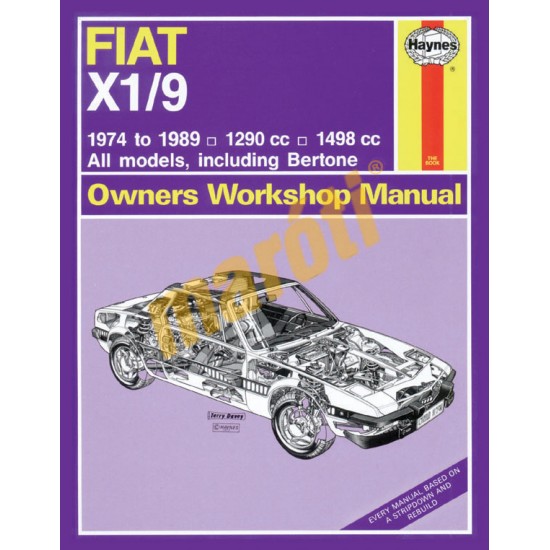 Fiat X1/9 (1974 - 1989) up to G