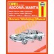 Opel Ascona & Manta (B Series) (Sept 75 - 1988) up to F