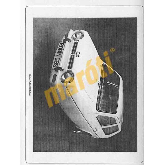 Reliant Robin & Kitten (1973 - 1983) up to A