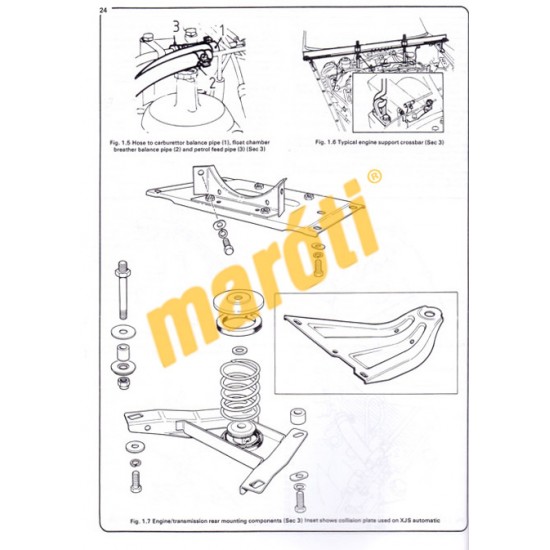 Jaguar XJ12, XJS & Sovereign; Daimler Double Six (1972 - 1988) up to