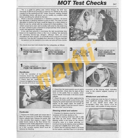 Ford Granada Petrol (Sept 1977 - Feb 1985) up to B