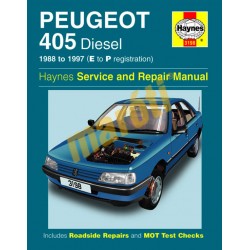 Peugeot 405 Diesel (1988 - 1997) E to P