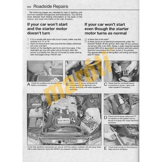 Opel Omega & Senator Petrol (Nov 86 - 1994)