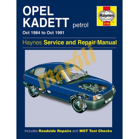Opel Kadett Petrol (Oct 84 - Oct 91)