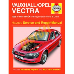 Vauxhall/Opel Vectra Petrol & Diesel (1995 - Feb 99) N to S