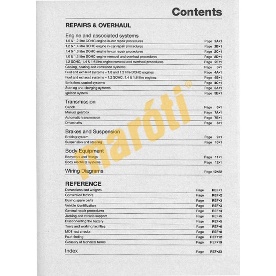 Vauxhall/Opel Corsa Petrol (Apr 97 - Oct 00) P to X