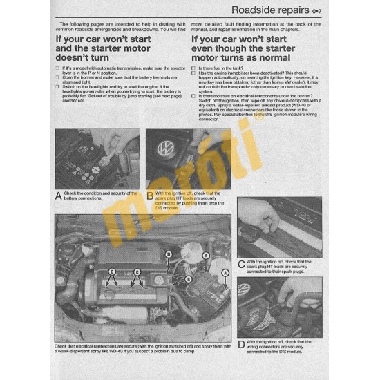 VW Polo Hatchback Petrol (00 - Jan 02) V to 51