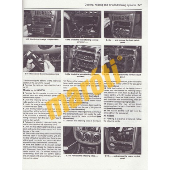 Mercedes-Benz A-Class Petrol & Diesel (1998 - 04) S to 54