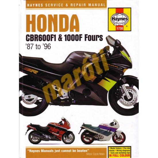 Honda CBR600F1 & 1000F Fours (1987 - 1996)