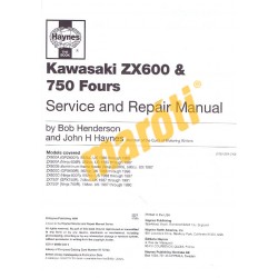 Kawasaki ZX600 (GPZ600R, GPX600R, Ninja 600R & RX) & ZX750 (GPX750R, Ninja 750R) 1985-1997