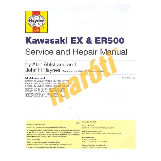 Kawasaki EX500 & ER500 (1987 - 2008)