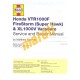 Honda VTR1000F (FireStorm, Super Hawk) 1997-2007 XL1000V Varadero (1999-2008)
