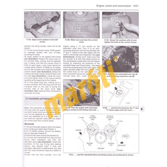 Suzuki TL1000S/R & DL1000 V-Strom (1997 - 04)