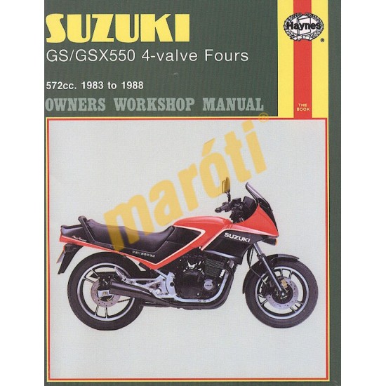 Suzuki GS/GSX550 4-valve Fours (1983 - 1988)