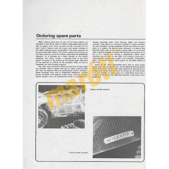 Vespa Scooters (1959 - 1978)