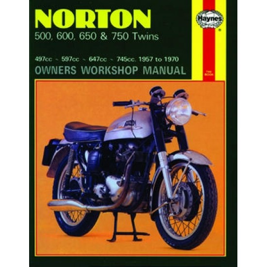 Norton 500, 600, 650 & 750 Twins (1957 - 1970)