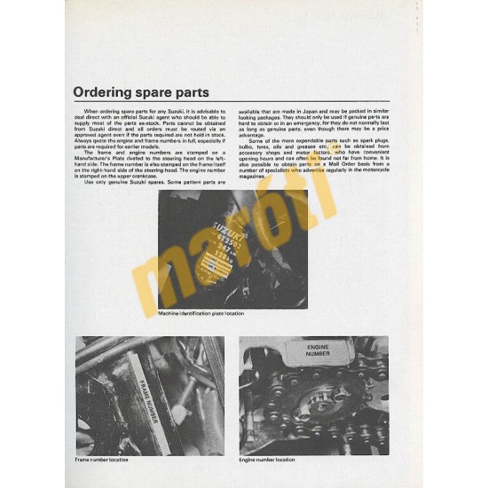 Suzuki GT250X7, GT200X5 & SB200 (1978 - 1983)