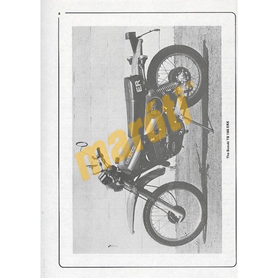 Suzuki 100, 125, 185 & 250 Air-cooled Trail bikes (1979 - 1989)