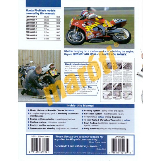 Honda CBR900RR FireBlade (1992 - 1999)
