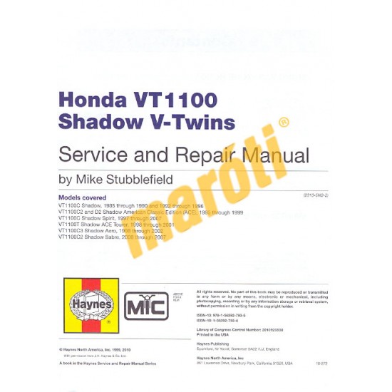 Honda VT1100  Shadow (1985 - 07)