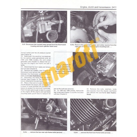 Honda VT1100  Shadow (1985 - 07)