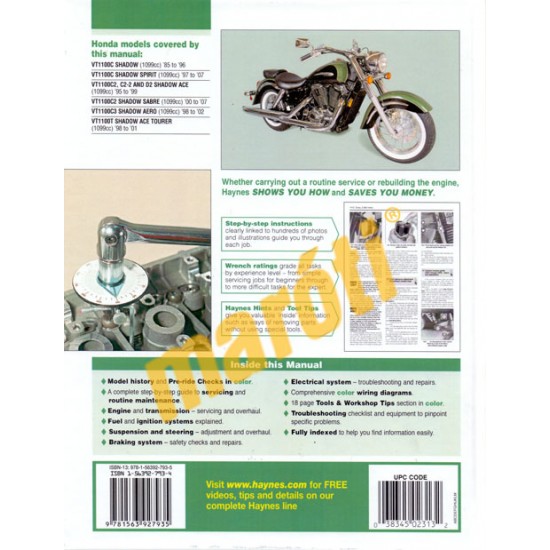 Honda VT1100  Shadow (1985 - 07)