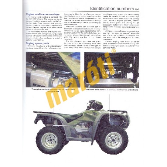 Honda Foreman and Rubicon ATVs (1995 - 11)