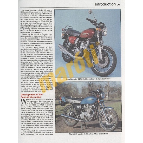 Suzuki GS500 Twin (1989 - 2008)