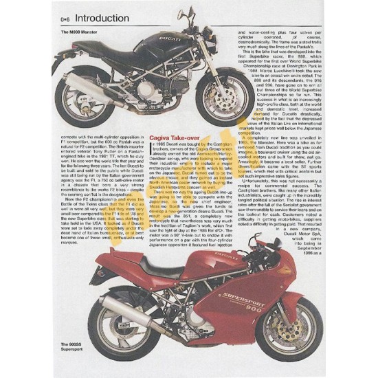 Ducati 600, 620, 750 and 900 2-valve V-Twins (1991 - 05)